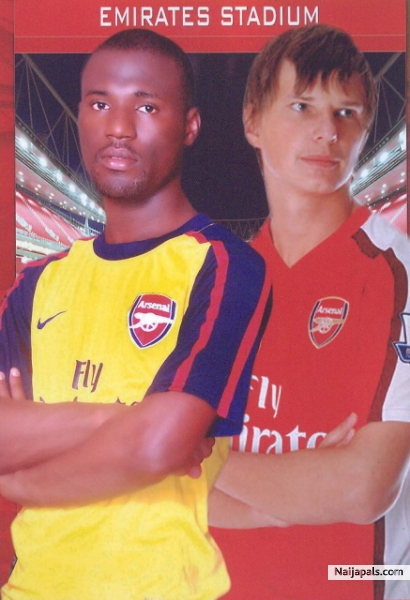Me n Arshavin at d Emirates... - click for next photo