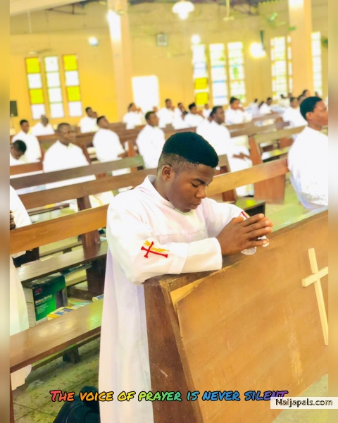 The voice of prayer is never silent - click for next photo