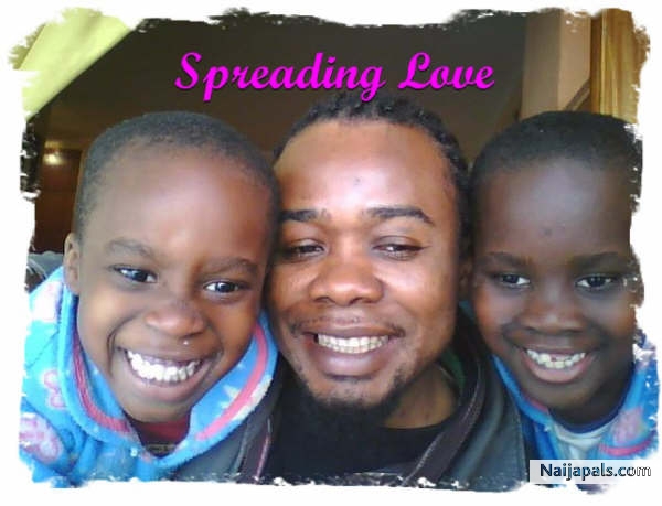 ME N MY NEPHEWS SPREADING SOME LOVE - click for next photo