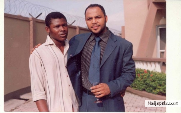 Me & Ramsey Noah shooting on set - click for next photo