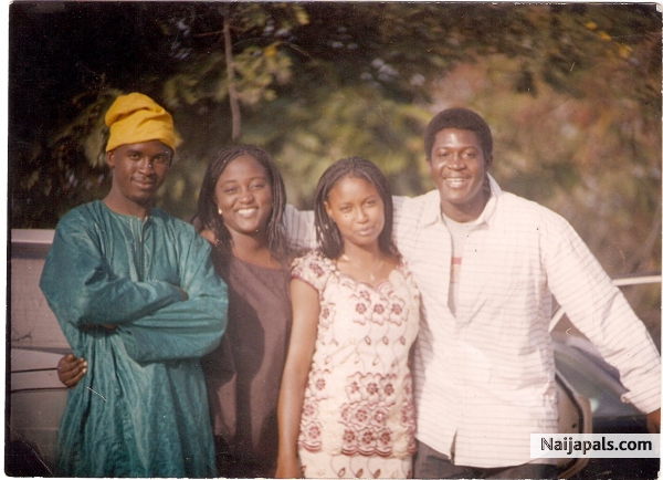 me n som of my friends in Naija - click for next photo