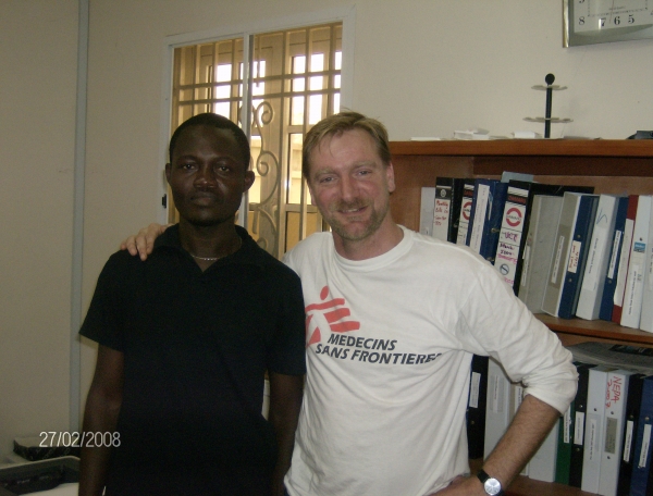 With Sam Brunet - click for next photo