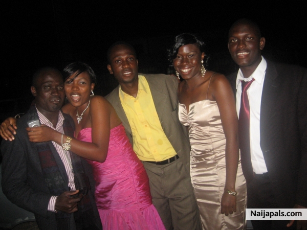 at a dinner party - click for next photo