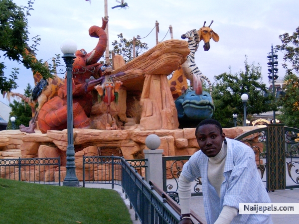 me at disney world paris in france - click for next photo