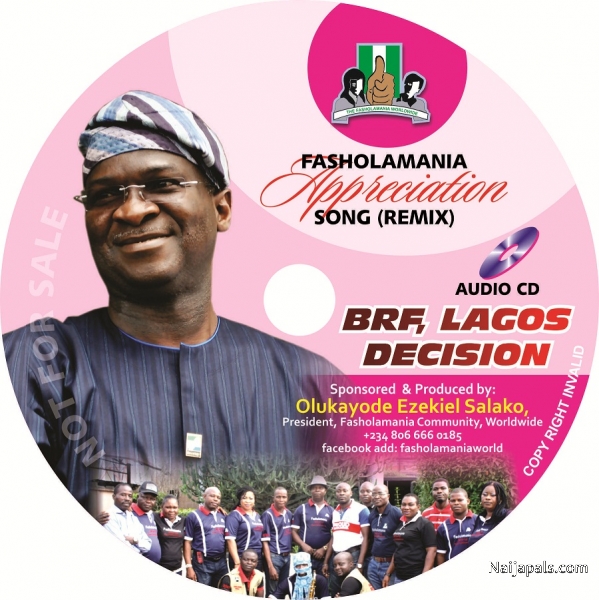 BRF RE-ELECT APPRICIATION SONG - click for next photo