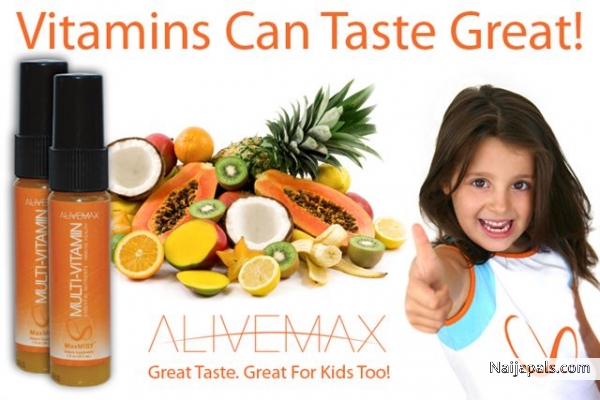 both adult and children need good vitamins not everyone likes pills so this wonderful vitamin depressor in your mouth will give u all u want in vitamin.www.beninhealth.alivemaxpro.com - click for next photo