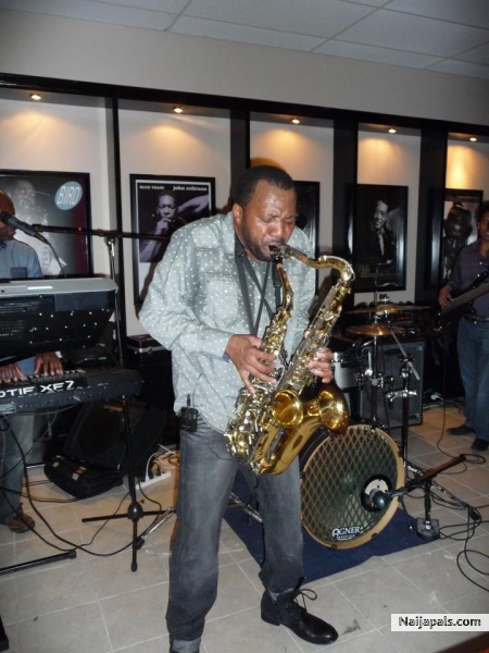 At a Jazz Club in Atlanta - click for next photo