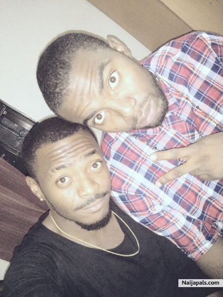 chilling with my bro - click for next photo