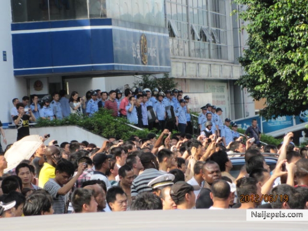 Nija Protest in China - click for next photo