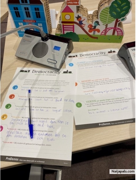Naijapals recording your Notes! - click for next photo