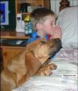 sssssssssh my boy are saying there nigt prayer - click for next photo