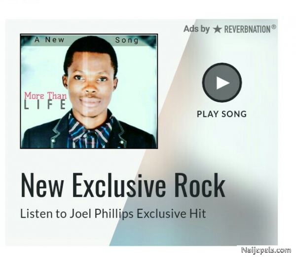 More Than Life [It' s Only You] Album Art_Joel Phillips - click for next photo