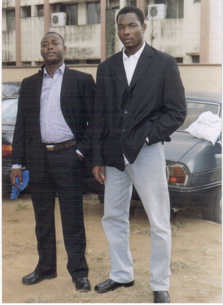 My friend Ay n Me - click for next photo