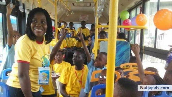 Everybody in this public bus is of birthday this April 2023 - click for next photo