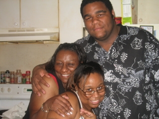 Me with my children - click for next photo