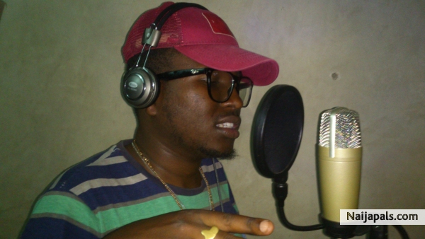 Longnus Tha Rap Son in studio - click for next photo