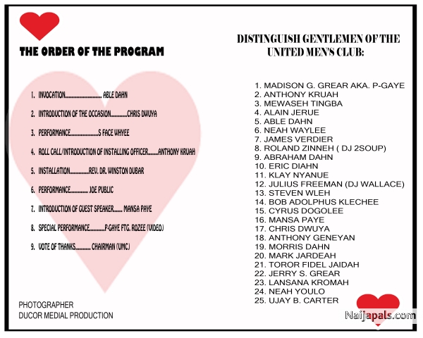 List of UMC' s members - click for next photo