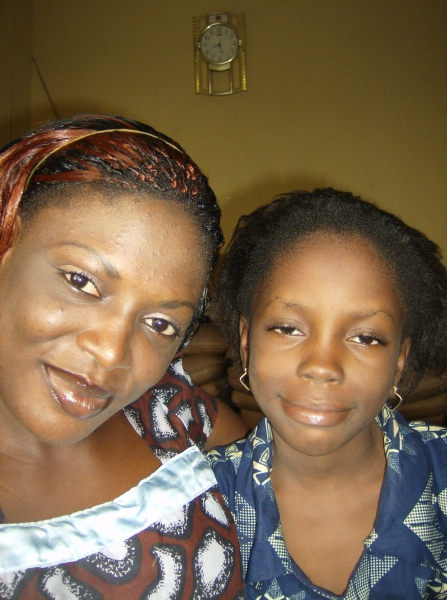 me b my junior sis. Tinu - click for next photo