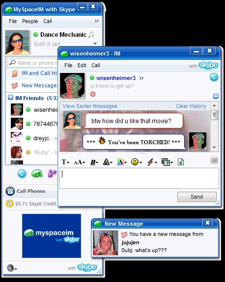 myspaceim layout - click for next photo