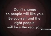 Be yourself - click for next photo