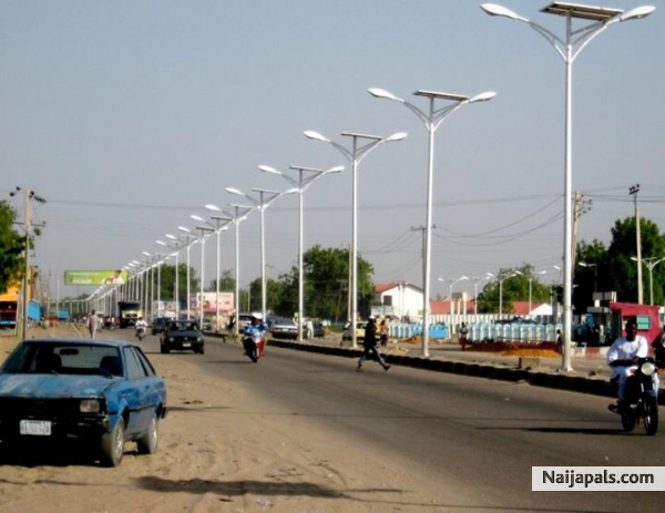 maiduguri town before - click for next photo