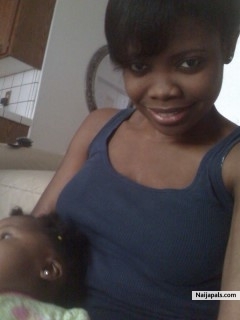 Me and a daycare baby. - click for next photo