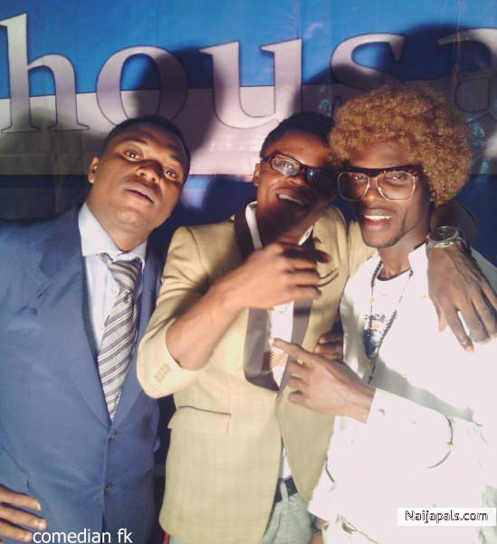 comedian fk with tobi and joebanty - click for next photo