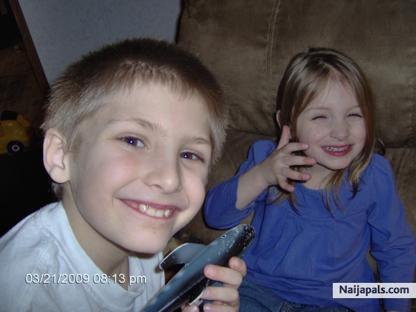 Grandson Matt, Aili-Drew in background - click for next photo
