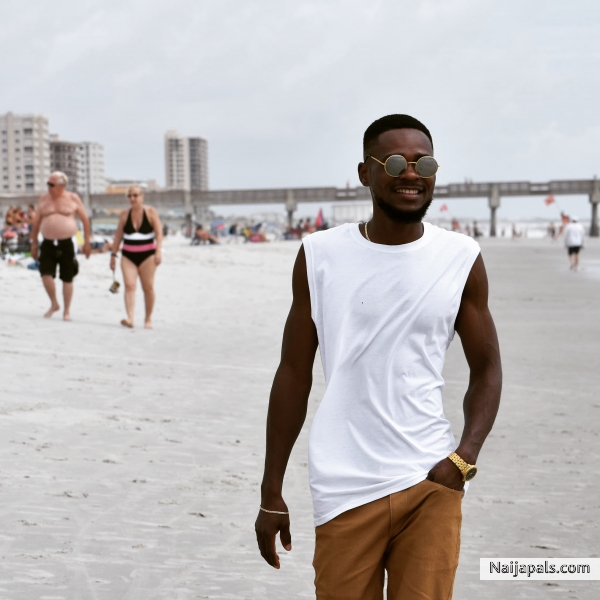 At Jacksonville Florida beach - click for next photo