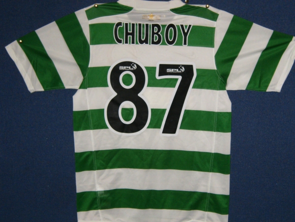 my celtic jersey - click for next photo