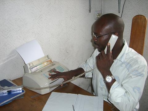 in office - click for next photo