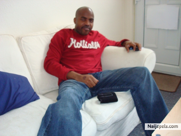 AT HOME WATCHING FOOTBALL - click for next photo