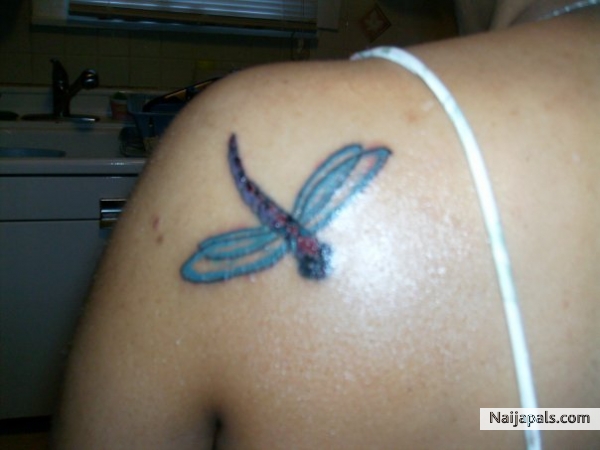 My Body Art - DragonFly (Coming soon in the Spring-A Flower) - click for next photo