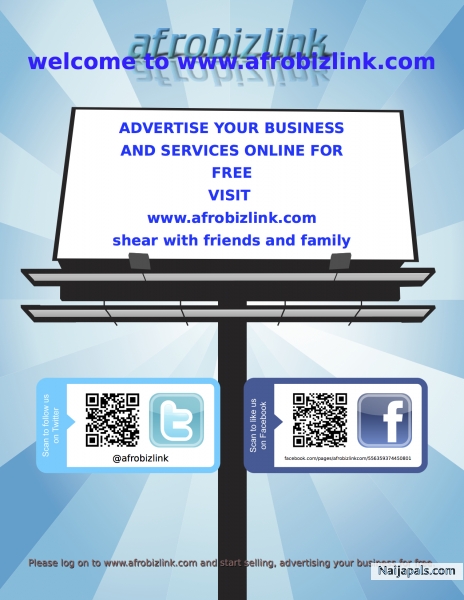 THE TIME HAS COME FOR YOU TO ADVERTISE YOUR GOODS AND SERVICES ONLINE FOR FREE DONT WASTE TIME START A NEW BUSINESS NOW AND CHANGE YOUR LIFE. - click for next photo