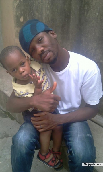 ME AND MY GODSON - click for next photo