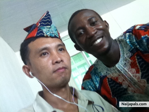 my chinese friend love Africa - click for next photo