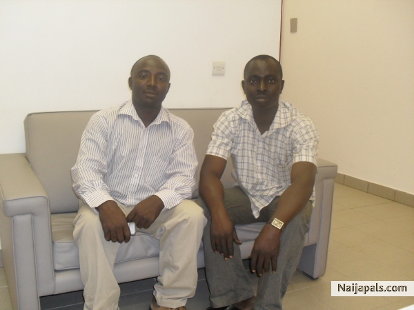 fred/jo @nia fcda new office abuja - click for next photo
