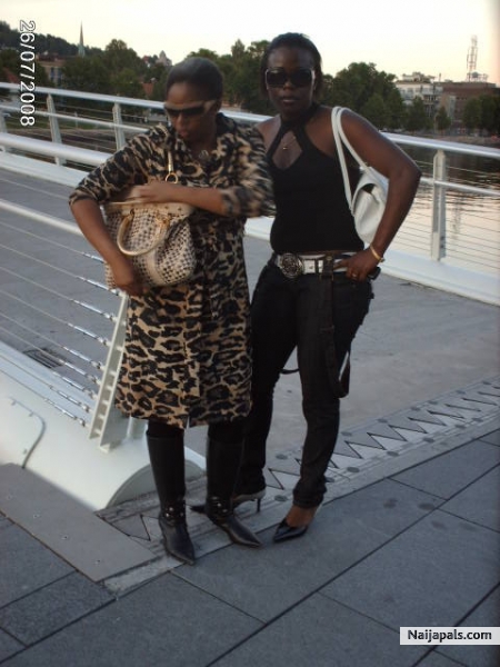 Me and Rosine - click for next photo