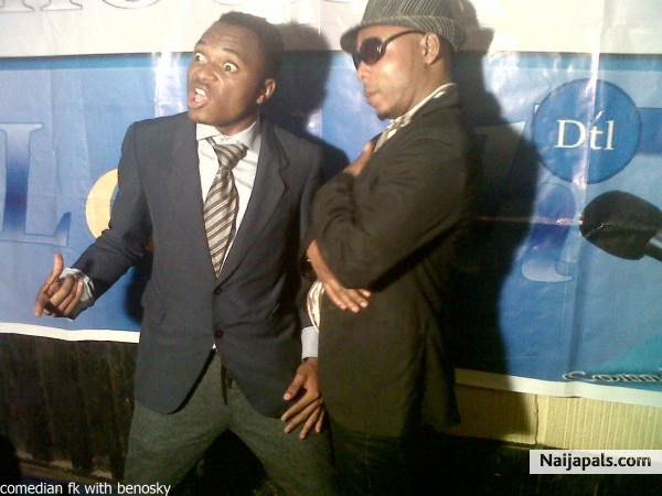 comedian fk with benosky 5 - click for next photo