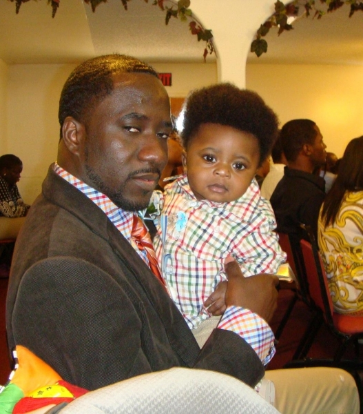 Father and son - click for next photo