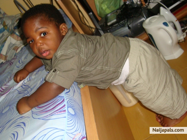 Isn' t my nephew cute - click for next photo