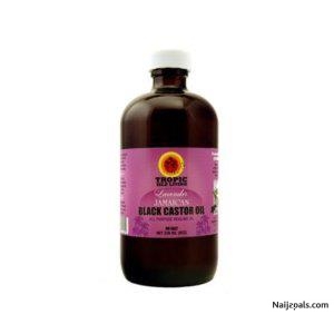 Lavender castor oil - click for next photo
