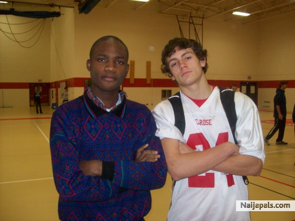 Me (left) - click for next photo