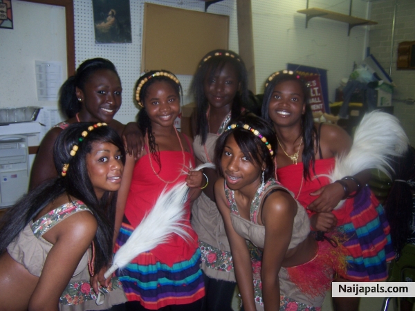 me and my dance groups igbo traditional dance in canada - click for next photo