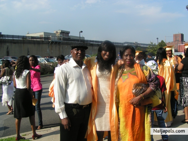 dad and mom with the college bound girl - click for next photo