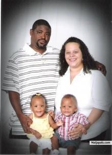 my sista rita and her family - click for next photo