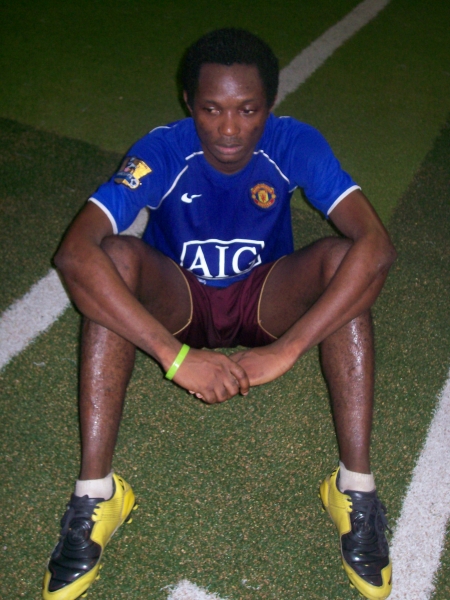 that' s me on pitch of play - click for next photo