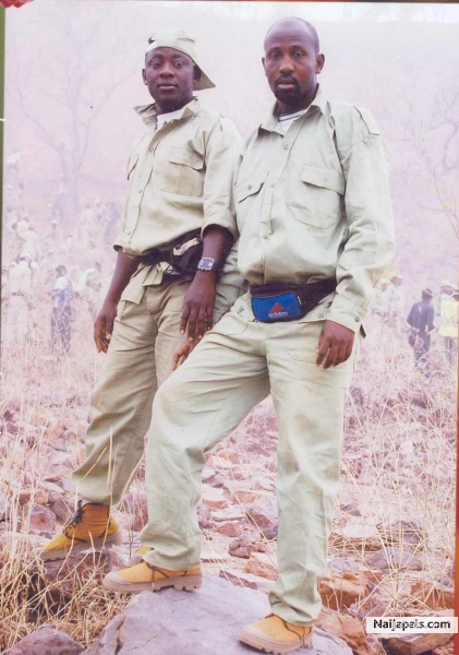 Mountaineering at NYSC Orientation Camp in Fika, Yobe state - click for next photo