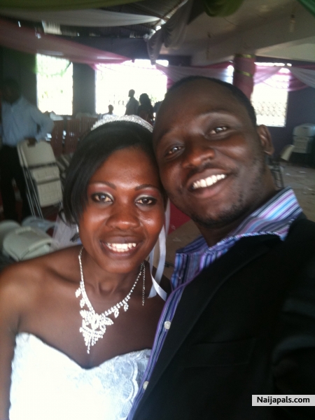 my sister on her wedding day - click for next photo