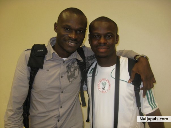 and my pal, Shina BBC - click for next photo